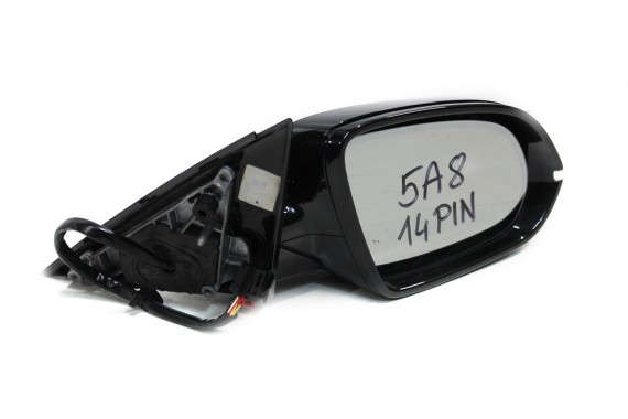 AUDI A8 LUSTERKO ZEWNĘTRZNE DRZWI PRAWE 4H 14 pin 14pin zewnętrzne pinów kabli przewodów D4 4H0 2010-18