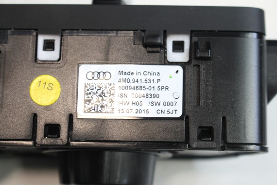 AUDI A4 A5 Q5 Q7 PRZEŁĄCZNIK WŁĄCZNIK ŚWIATEŁ 4M0941531P 4M0941531AB 4M0941531J 4M0941531P 4M0 941 531 P 4M0941531AB 4M0941531J