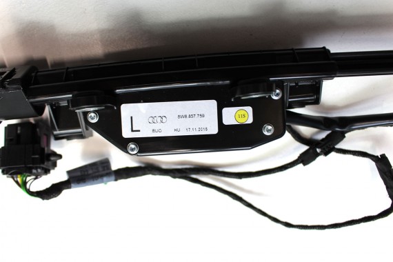 AUDI A5 MECHANIZM REGULACJI PASÓW 8W6857759 8W6857760 ELEKTRYCZNEJ L+P 8W F5 8W6 857 759 8W6857759 8W68577608W6857759 8W6857760