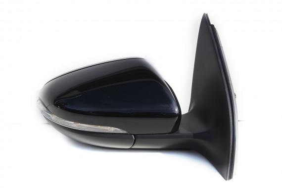 VW GOLF 6 VI LUSTERKO ZEWNĘTRZNE DRZWI prawe 5K 13 pin 13pin zewnętrzne pinów kabli przewodów czarne