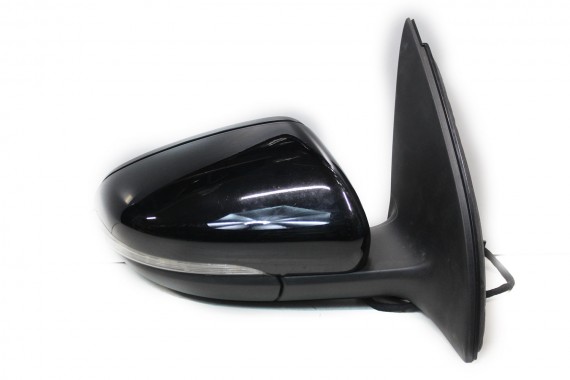 VW GOLF 6 VI LUSTERKO ZEWNĘTRZNE DRZWI prawe 5K 10 pin 10pin zewnętrzne pinów kabli przewodów L041 -czarny