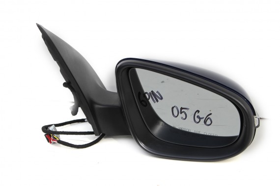 VW GOLF 6 VI LUSTERKO ZEWNĘTRZNE DRZWI prawe 5K 6 pin 6pin zewnętrzne pinów kabli przewodów grantowe