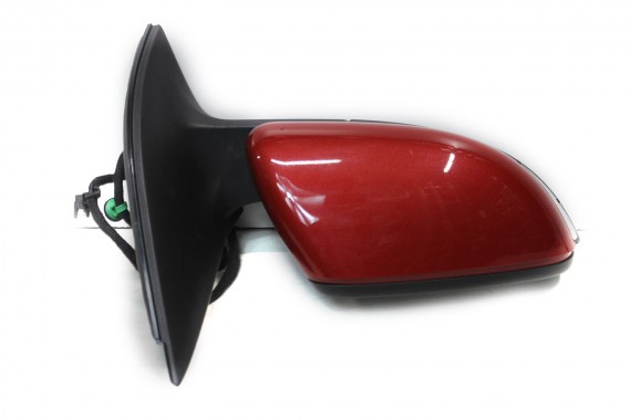 VW GOLF 6 VI LUSTERKO ZEWNĘTRZNE DRZWI prawe 5K 13 pin 13pin zewnętrzne pinów kabli przewodów czerwone -bordowe