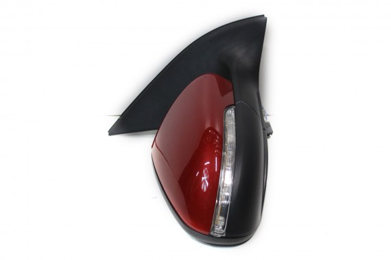 VW GOLF 6 VI LUSTERKO ZEWNĘTRZNE DRZWI prawe 5K 13 pin 13pin zewnętrzne pinów kabli przewodów czerwone -bordowe