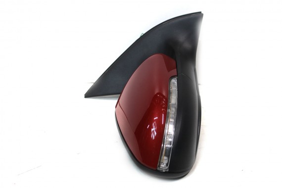 VW GOLF 6 VI LUSTERKO ZEWNĘTRZNE DRZWI prawe 5K 13 pin 13pin zewnętrzne pinów kabli przewodów czerwone -bordowe