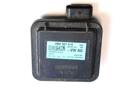 AUDI A4 Q7 TT MODUŁ STEROWNIK BRAMY GARAŻU 4M0907410 4M0 907 410 otwierania bramy garażowej 4M 4M0907410 4M0907410B 4M0907410