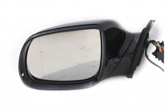 AUDI Q5 LUSTERKO DRZWI ZEWNETRZNE LEWE 6 PIN 8R pinów kabli przewodów Kolor: 8A LZ5A Tiefseeblau perlefekt  8R1857409 8R1857409F