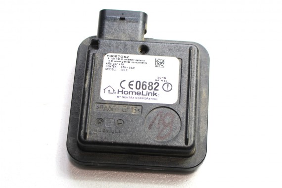 AUDI A4 Q7 TT MODUŁ STEROWNIK BRAMY GARAŻU 4M0907410 4M0 907 410 otwierania bramy garażowej 4M 4M0907410 4M0907410B 4M0907410