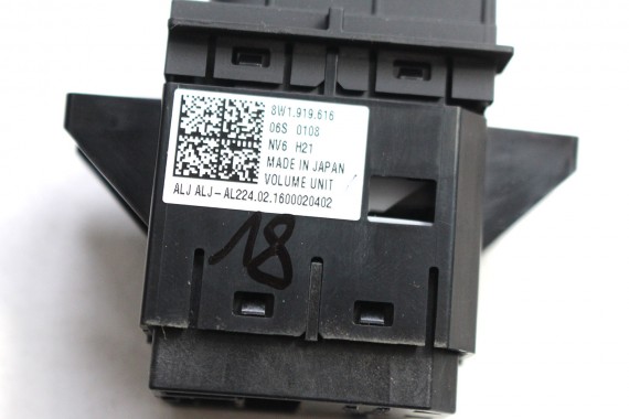 AUDI A4 A5 GAŁKA STEROWANIA MMI 8W1919616 8W1919616 panel 8W PANEL PRZEŁĄCZNIK RADIA PRZYCISK POTENCJOMETR 8W1919616 8W1919616