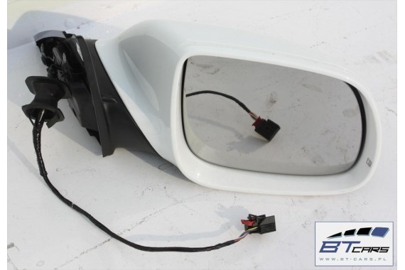 AUDI Q5 LUSTERKO ZEWNETRZNE DRZWI PRAWE 6 pin pinów kabli przewodów 8R Kolor: LY9C - biel ibisa 8R1857410F 8R1857410 8R1857410F