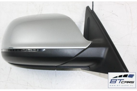 AUDI Q5 LUSTERKO DRZWI PRAWE 6 pin 8R zewnętrzne pinów kabli przewodów 6pin srebne 8R1857410 8R1 857 410 8R1857410F 8R1857410