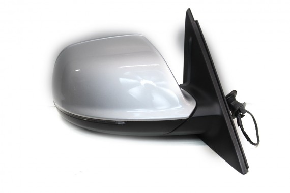 AUDI Q5 LUSTERKO DRZWI PRAWE 6 pin 8R zewnętrzne pinów kabli przewodów 6pin srebrne 8R1857410 8R1 857 410 8R1857410F 8R1857410