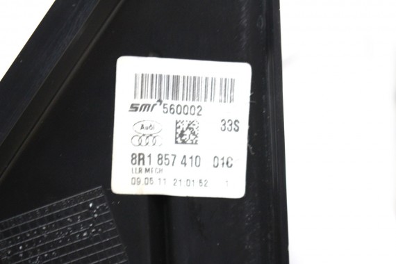 AUDI Q5 LUSTERKO DRZWI PRAWE 6 pin 8R zewnętrzne pinów kabli przewodów 6pin srebne 8R1857410 8R1 857 410 8R1857410F 8R1857410