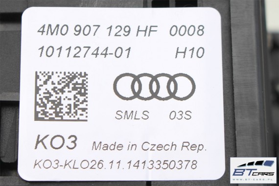 AUDI A4 MANETKI + TAŚMA AIR BAG 4M0907129HF 4M0 907 129 HF przełącznik kierownicy + moduł manetka 8W 4M0907129LT 4M0907129HF