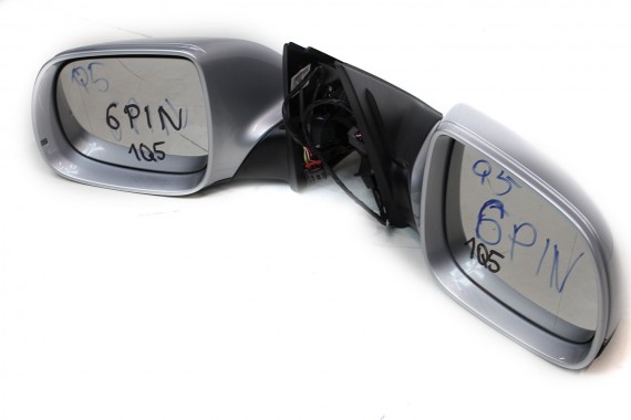 AUDI Q5 LUSTERKO DRZWI LEWE 6 pin 8R zewnętrzne pinów kabli przewodów 6pin 8R1857409 8R1857409F 8R1857409 8R1857409F 8R1857409