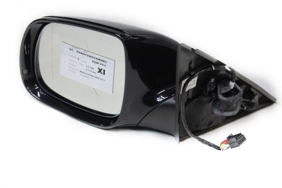 AUDI Q5 LUSTERKO DRZWI LEWE 11 pin 8R zewnętrzne pinów kabli przewodów 11pin 8R1857409D czarne LZ9Z foto 8R1857409K 8R1857409D