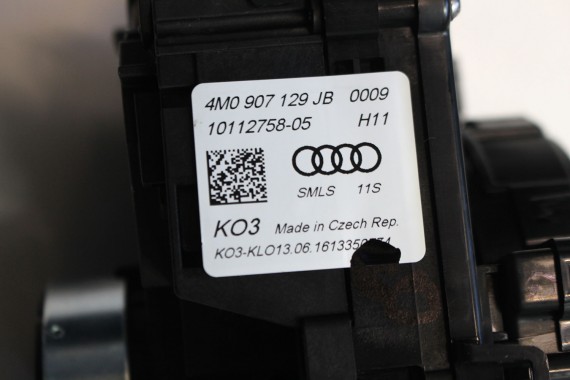 AUDI A4 A5 MANETKI + TAŚMA AIR BAG 4M0907129JB 4M0907129MH 4M0 907 129 JB MH przełącznik przełączniki kierownicy + moduł manetka