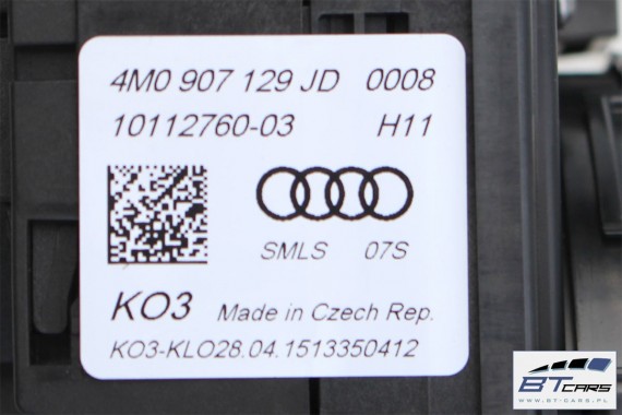 AUDI A4 A5 Q7 MANETKI 4M0907129JD przełącznik kierownicy + taśma AIR BAG manetka 4N0907129NH 4N0907129PT 4N0907129LM 4N0907129BB