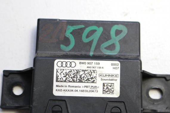 AUDI A4 A5 MODUŁ STEROWNIK 8W0907159 8W0907159E dźwięku silnika materiałowego 8W0907159 8W0907159 8W0907159 8W0907159 4H0907159A