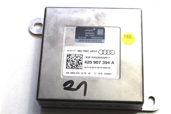 AUDI A5 TT MODUŁ 420907394A 420907394B STEROWNIK MIKROFONU W PASACH 420 907 394 A 8S 8W 2015- 420907394A 420907394B 420907394A