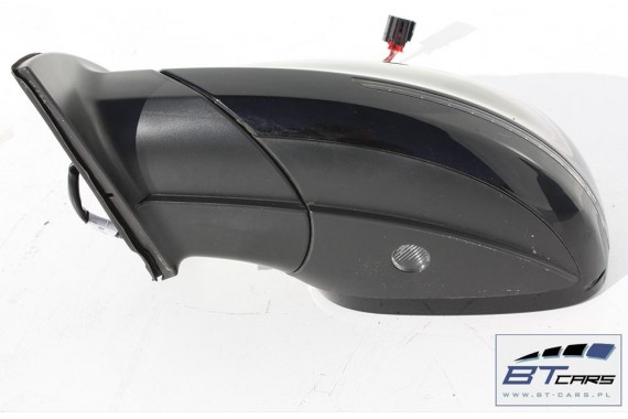 AUDI Q7 LUSTERKO DRZWI LEWE 6+4 pin 4L zewnętrzne pinów kabli przewodów L041 - głęboka czerń 10pin ASYSTENT