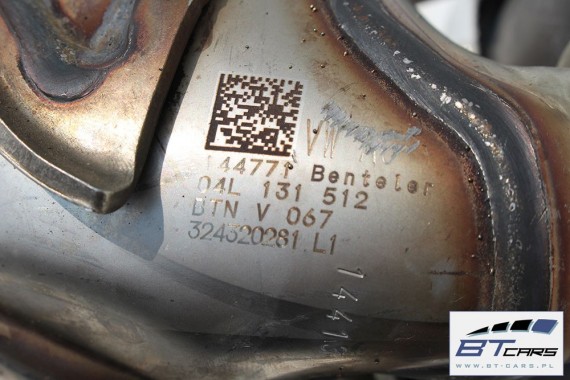 VW AUDI ZAWÓR EGR CHŁODNICA SPALIN 04L131512 04L131501C 04L131501C 04L131512D 04 131512D 04L131512BH 04L131512BQ 04L131512