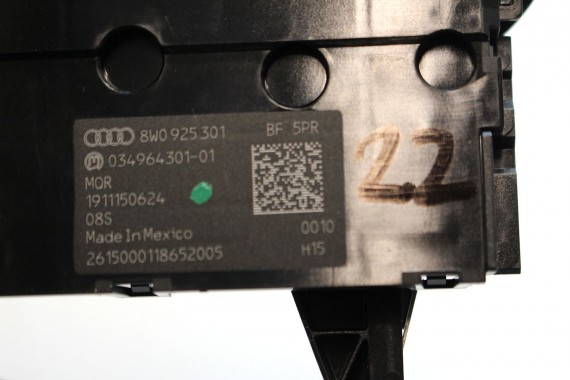 AUDI A4 A5 PANEL Z PRZYCISKAMI 8W0925301BF 8W przycisk przyciski 8W0 925 301 b9 f5 sterowania 8W0925301BF 8W0925301BF 8W0925301
