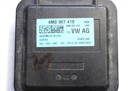AUDI A4 Q7 TT MODUŁ STEROWNIK BRAMY GARAŻU 4M0907410 4M0 907 410 otwierania bramy garażowej 4M 4M0907410 4M0907410B 4M0907410