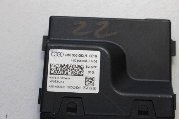 VW AUDI MODUŁ STEROWNIK POMPY 4M0906093H 4M0906093K 4M0906093N PALIWA 4M0 906 093 H 4M0906093H 4M0906093K 4M0906093N 4M0906093