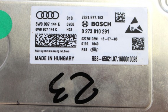 AUDI A4 A5 STEROWNIK MODUŁ UKŁADU KIEROWNICZEGO 8W0907144E 8W0 907 144 E 8W0907144C 8W0907144D 8W0907144G 8W0907144J 8W0907144E