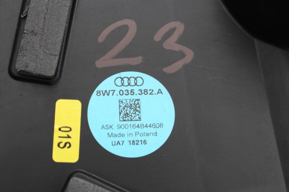 AUDI A5 CABRIO F5 8W GŁOŚNIKI + WZMACNIACZ BANG 8W0035465 8W0035416D 8W0035303 8W0035399A 8W7035411A 8W5035297 8W7035381A ZESTAW