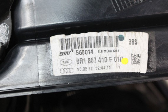 AUDI Q5 LUSTERKO DRZWI PRAWE 6+2 pin 8R zewnętrzne pinów kabli przewodów 8pin 8R1857410F 8R1 857 410 czarne 8R1857410 8R1857410F