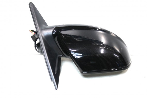 AUDI Q5 LUSTERKO DRZWI PRAWE 6+2 pin 8R zewnętrzne pinów kabli przewodów 8pin 8R1857410F 8R1 857 410 czarne 8R1857410 8R1857410F