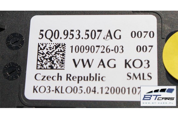 VW GOLF MANETKI MANETKA 5Q0953507AG 5Q0953513AJ przełącznik przełączniki kierownicy 5Q0 953 507 AG 5Q0 953 513 AJ ASYSTENT PASA