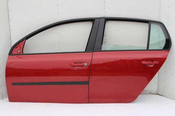 VW GOLF VI 6 DRZWI LEWE PRZÓD + TYŁ STRONA LEWA przednie +tylne 2 sztuki 5K 5K4