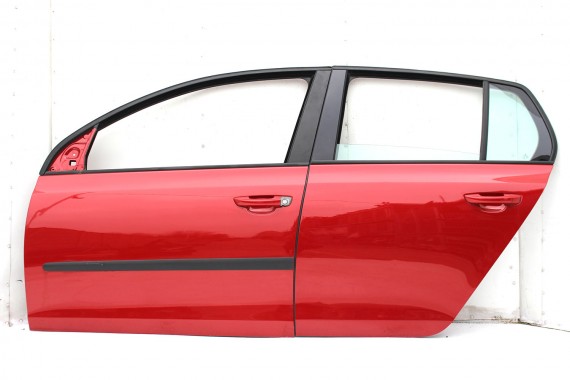 VW GOLF VI 6 DRZWI LEWE PRZÓD + TYŁ STRONA LEWA przednie +tylne 2 sztuki 5K 5K4