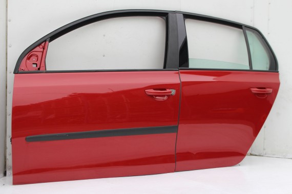 VW GOLF VI 6 DRZWI LEWE PRZÓD + TYŁ STRONA LEWA przednie +tylne 2 sztuki 5K 5K4