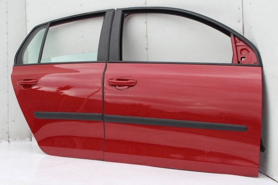 VW GOLF VI 6 DRZWI PRAWE PRZÓD + TYŁ STRONA PRAWA przednie +tylne 2 sztuki 5K 5K4