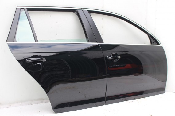 VW GOLF 6 VI KOMBI DRZWI PRAWE PRZÓD + TYŁ STRONA PRAWA przednie + tylne 2 sztuki 1K 5K Kolor: czarny czarne 1K9 5K9