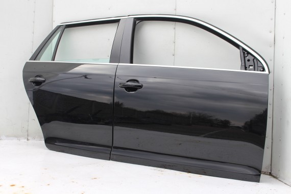 VW GOLF 6 VI KOMBI DRZWI PRAWE PRZÓD + TYŁ STRONA PRAWA przednie + tylne 2 sztuki 1K 5K Kolor: czarny czarne 1K9 5K9