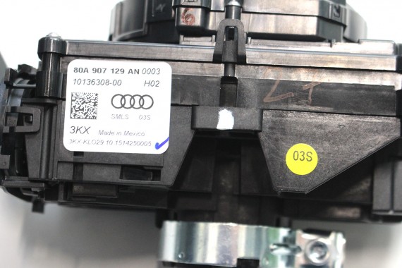 AUDI Q5 MANETKI +TAŚMA AIR BAG 80A907129AN 80A 907 129 AN przełączniki kierownicy+moduł manetka asystent SIDE ASSIST 80A907129CL