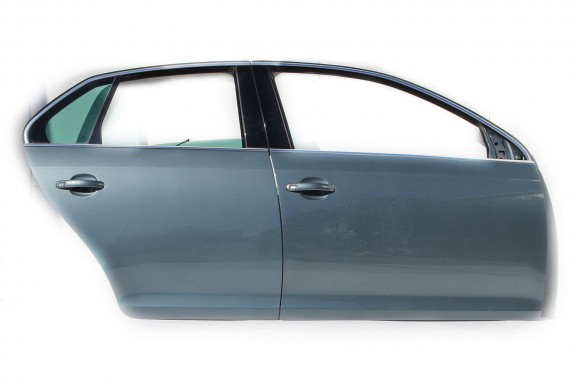 VW JETTA DRZWI PRAWE PRZÓD + TYŁ STRONA PRAWA przednie + tylne 2 sztuki 1K5