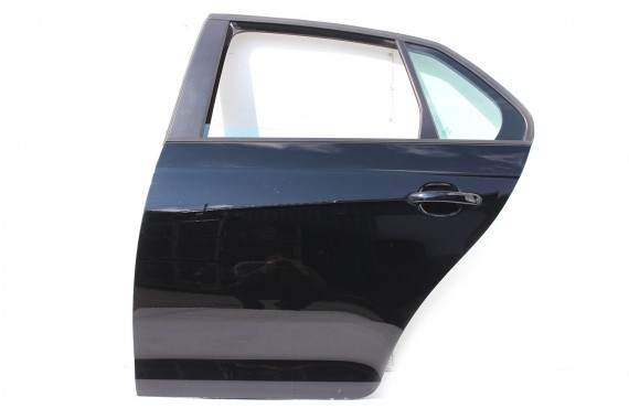 VW JETTA DRZWI LEWE TYŁ STRONA LEWA tylne 1 sztuka 1K5 1K kolor  czarny czarne