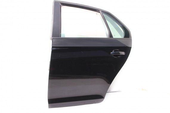 VW JETTA DRZWI LEWE TYŁ STRONA LEWA tylne 1 sztuka 1K5 1K kolor  czarny czarne