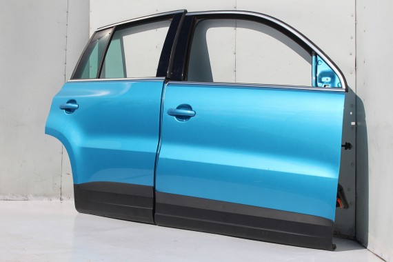 VW TIGUAN DRZWI PRAWE PRZÓD + TYŁ STRONA PRAWA przednie + tylne 2 sztuki 5N