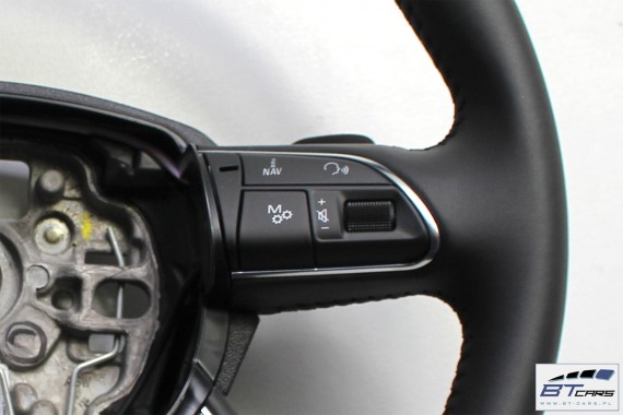 AUDI A8 KIEROWNICA + GAŁKA BIEGÓW 4H0419091AD 4H D4 4H0419091N 4H1713139 gałka zmiany biegów drewno FIN - czarny 4H0419091AD