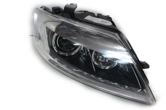 AUDI Q7 PRZÓD maska błotniki zderzak pas przedni lampy wzmocnienie błotnik lampa xenon  Kolor: LX7W Lodowo srebrny 4L KOMPLETNY