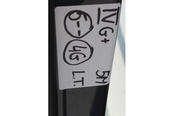 VW GOLF 5 6 V VI PLUS DRZWI TYLNE LEWE TYŁ strona lewa 5M 5M Kolor czarny czarne