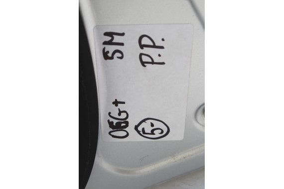 VW GOLF 5 6 VI PLUS DRZWI PRAWE PRZÓD + TYŁ STRONA PRAWA przednie + tylne 2 sztuki 5M 5M0  srebrne srebrny