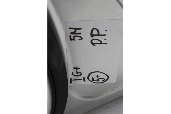 VW GOLF 5 6 VI PLUS DRZWI PRAWE PRZÓD + TYŁ STRONA PRAWA przednie + tylne 2 sztuki 5M 5M0  srebrne srebrny